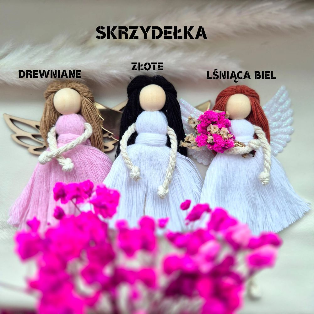 Aniołek na Komunię Świętą w złotej ramce - prezent z personalizacją - obrazek 7