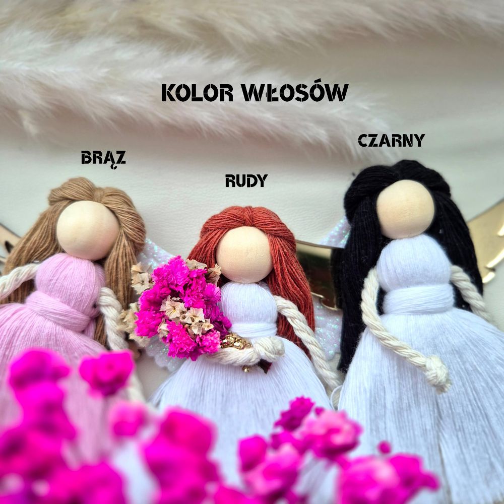 Aniołek na Komunię Świętą w złotej ramce - prezent z personalizacją - obrazek 10