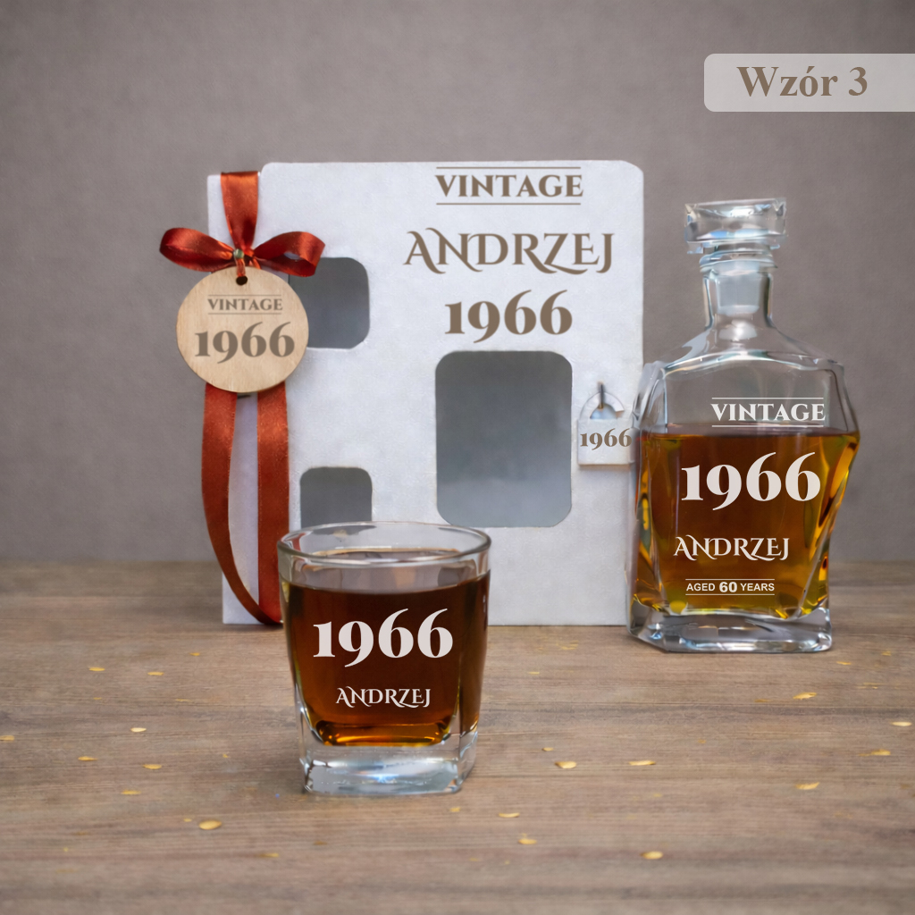 Zestaw nr 3 na 60 urodziny