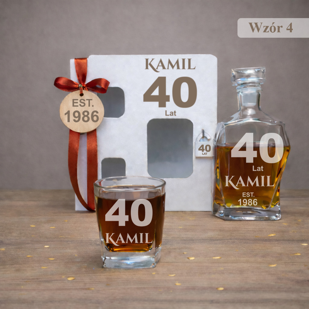 Zestaw nr 4 na 40 urodziny
