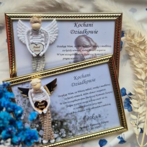 Podziękowanie dla chrzestnych na komunie