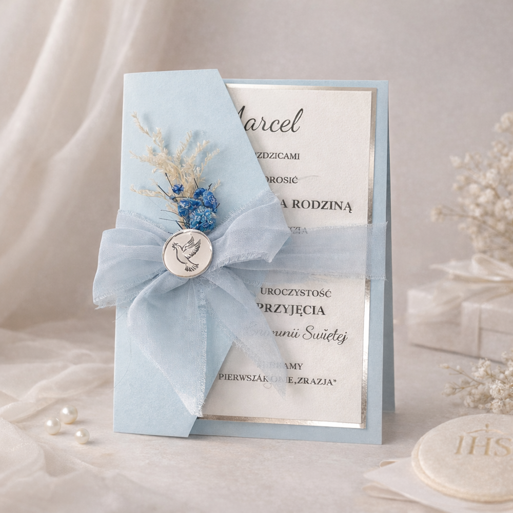 zaproszenia komunijne