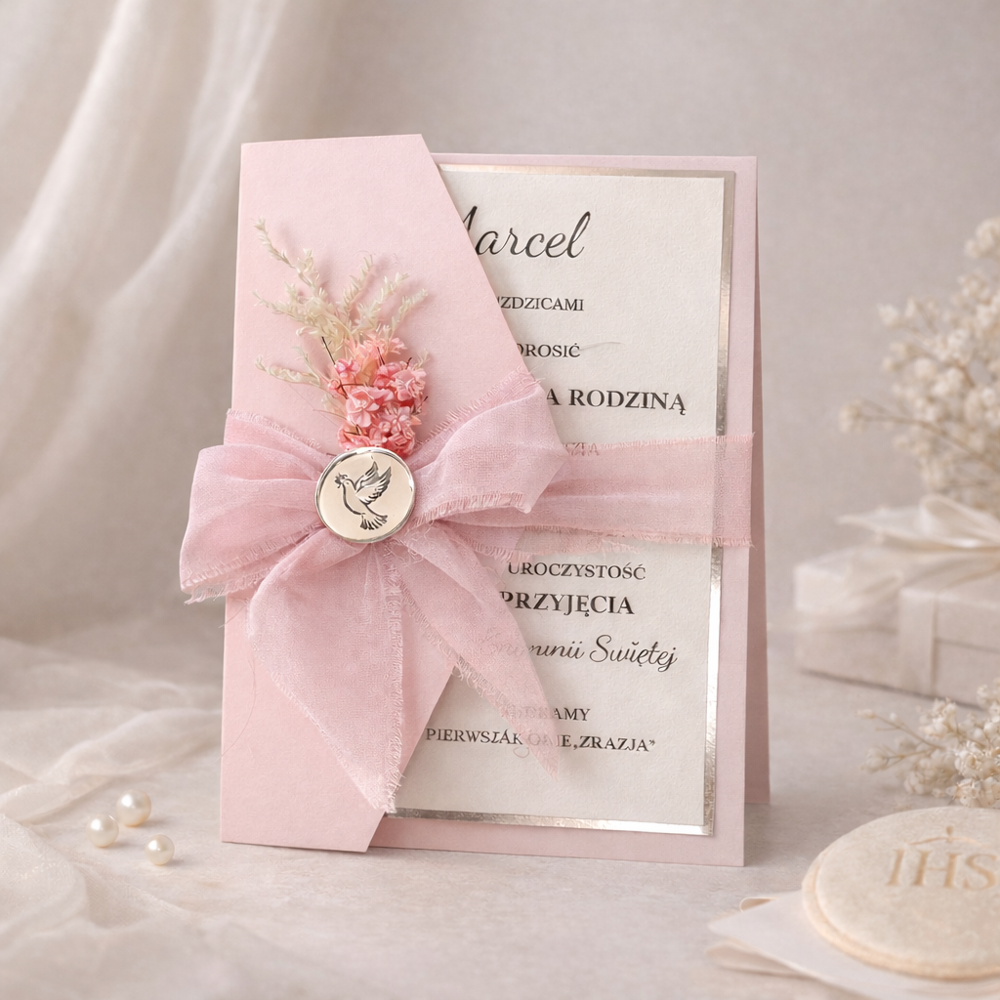 zaproszenia komunijne