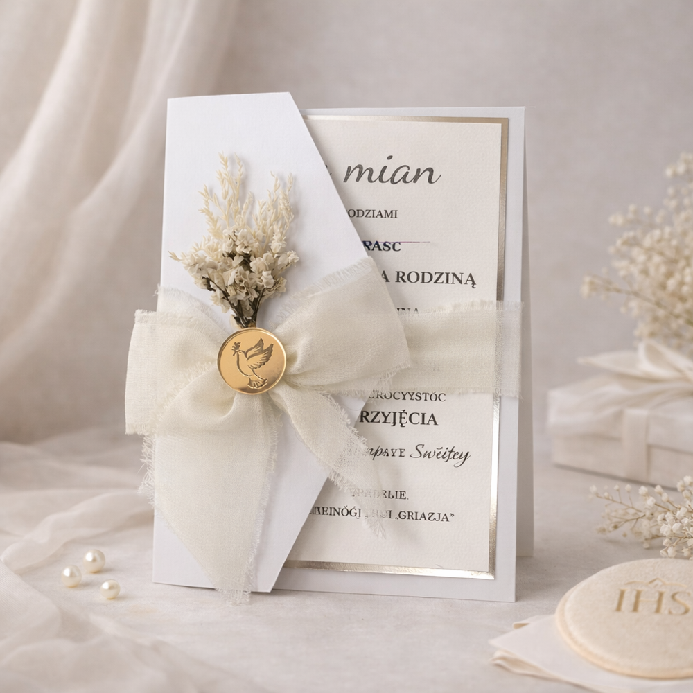 zaproszenia komunijne