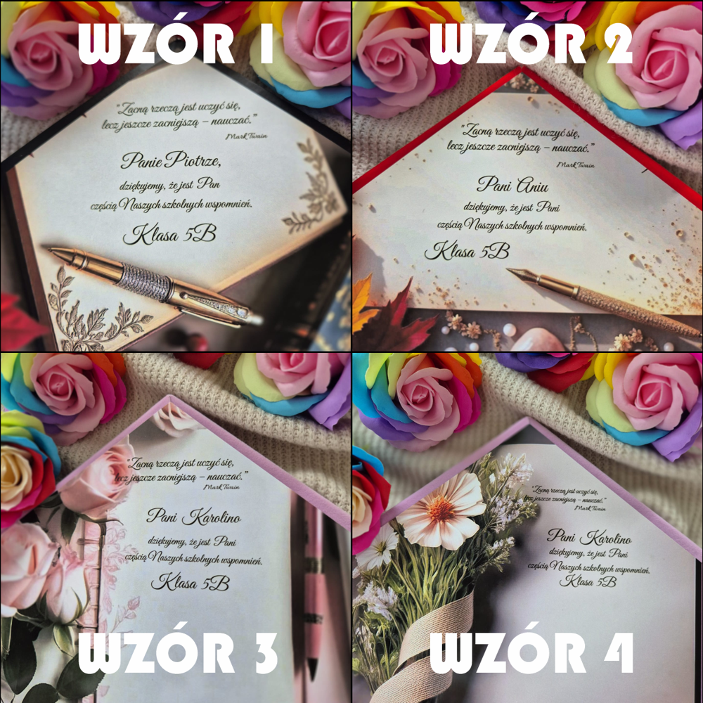 Personalizowany Box Koperta na Dzień Nauczyciela - obrazek 13