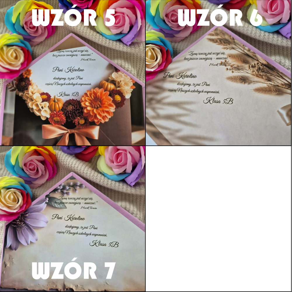 Personalizowany Box Koperta na Dzień Nauczyciela - obrazek 14