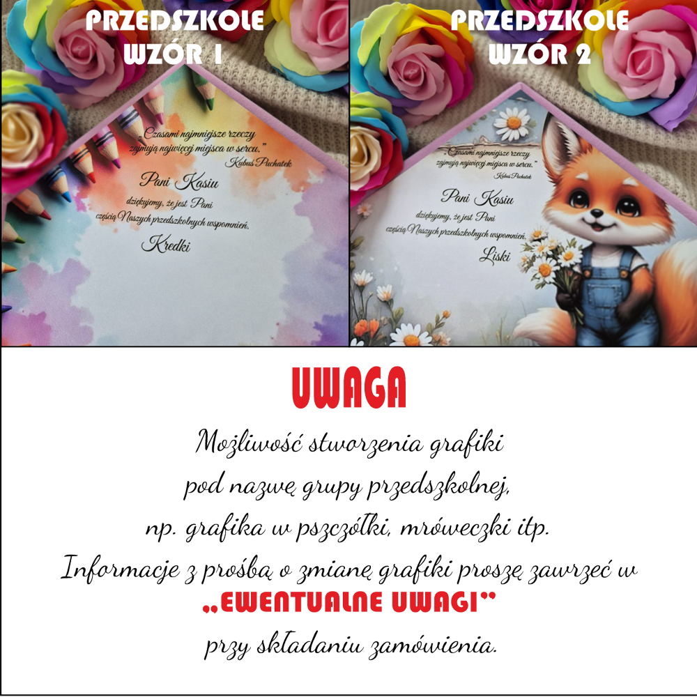 Personalizowany Box Koperta na Dzień Nauczyciela - obrazek 15