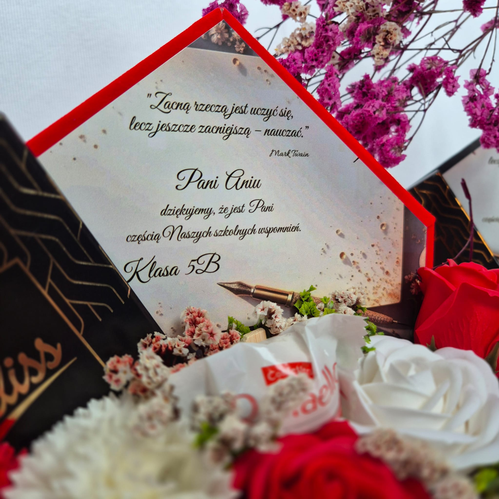 Personalizowany Box Koperta na Dzień Nauczyciela - obrazek 4