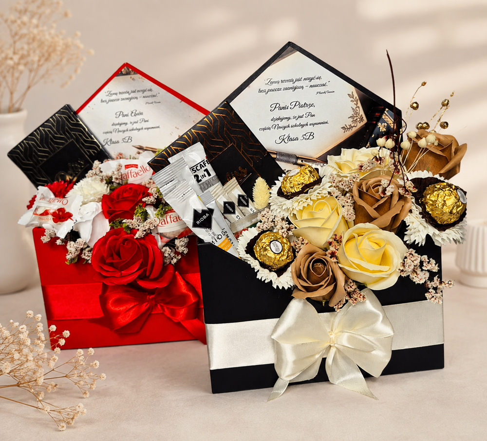 Personalizowany Box Koperta na Dzień Nauczyciela