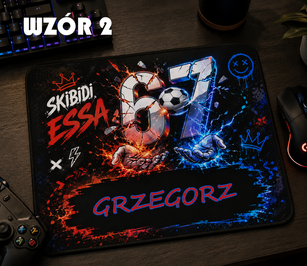 Personalizowana podkładka pod myszkę z imieniem - obrazek 3
