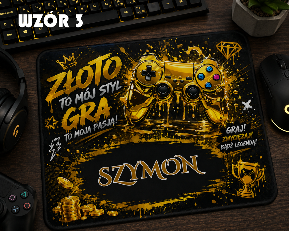Personalizowana podkładka pod myszkę z imieniem - obrazek 4