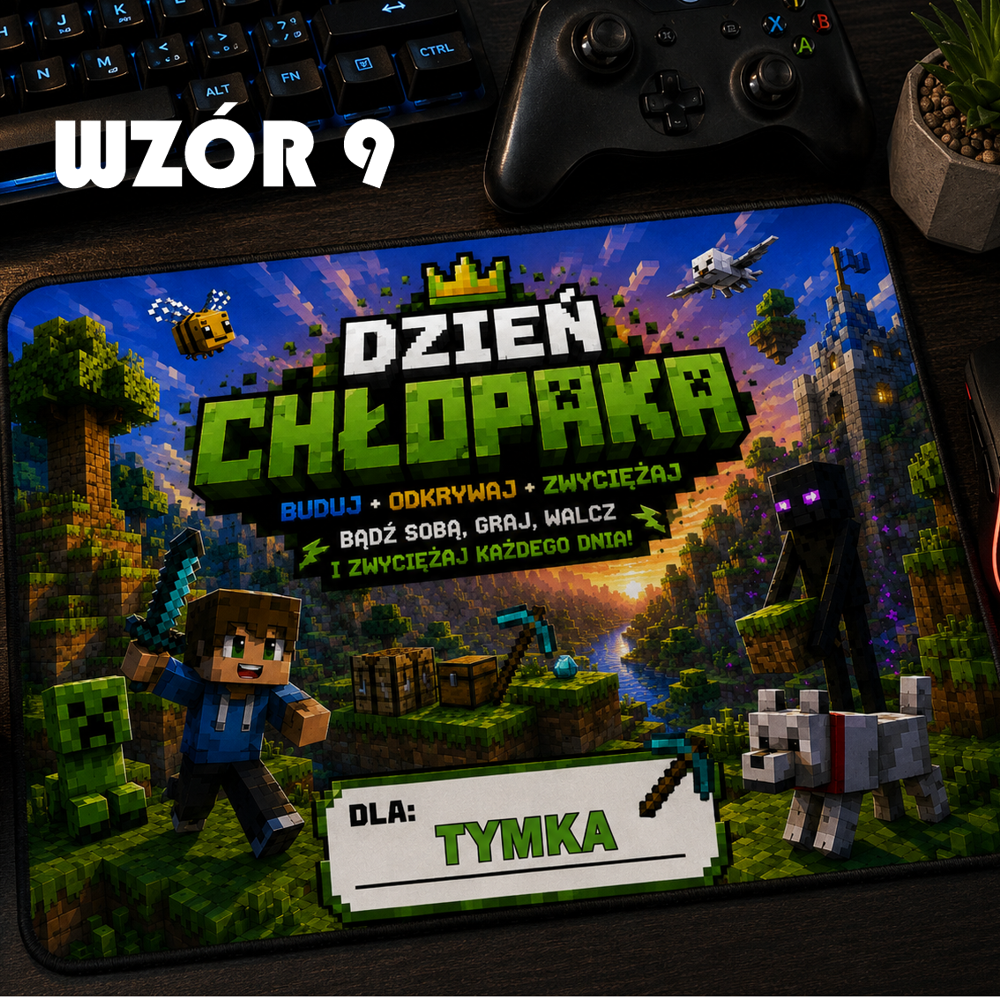 Personalizowana podkładka pod myszkę z imieniem - obrazek 10